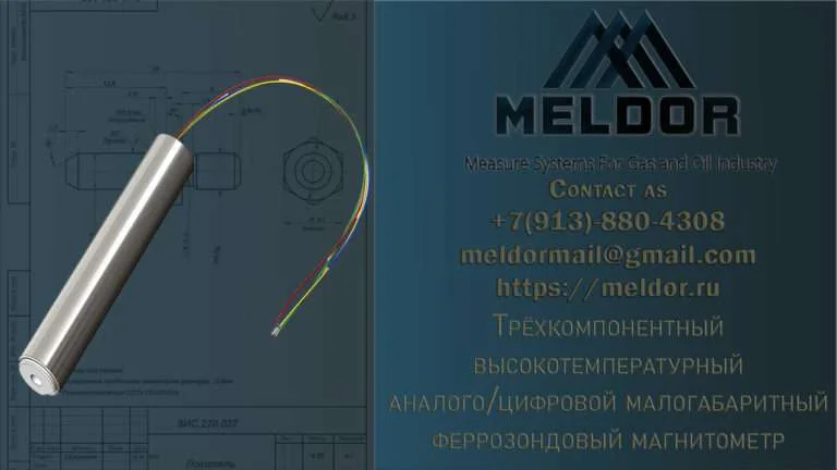 Феррозондовый магнитометр